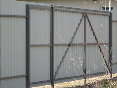 забор из профнастила в Орехово-Зуево